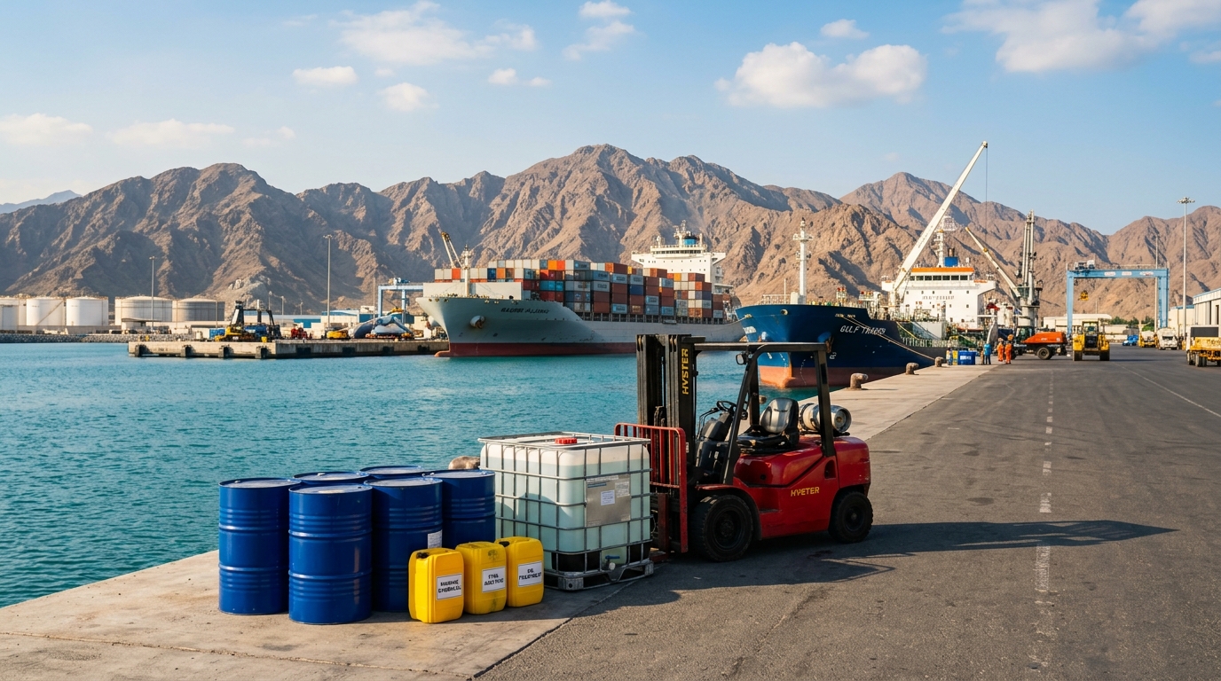 Fujairah Chemical Marine Supply Port Delivery