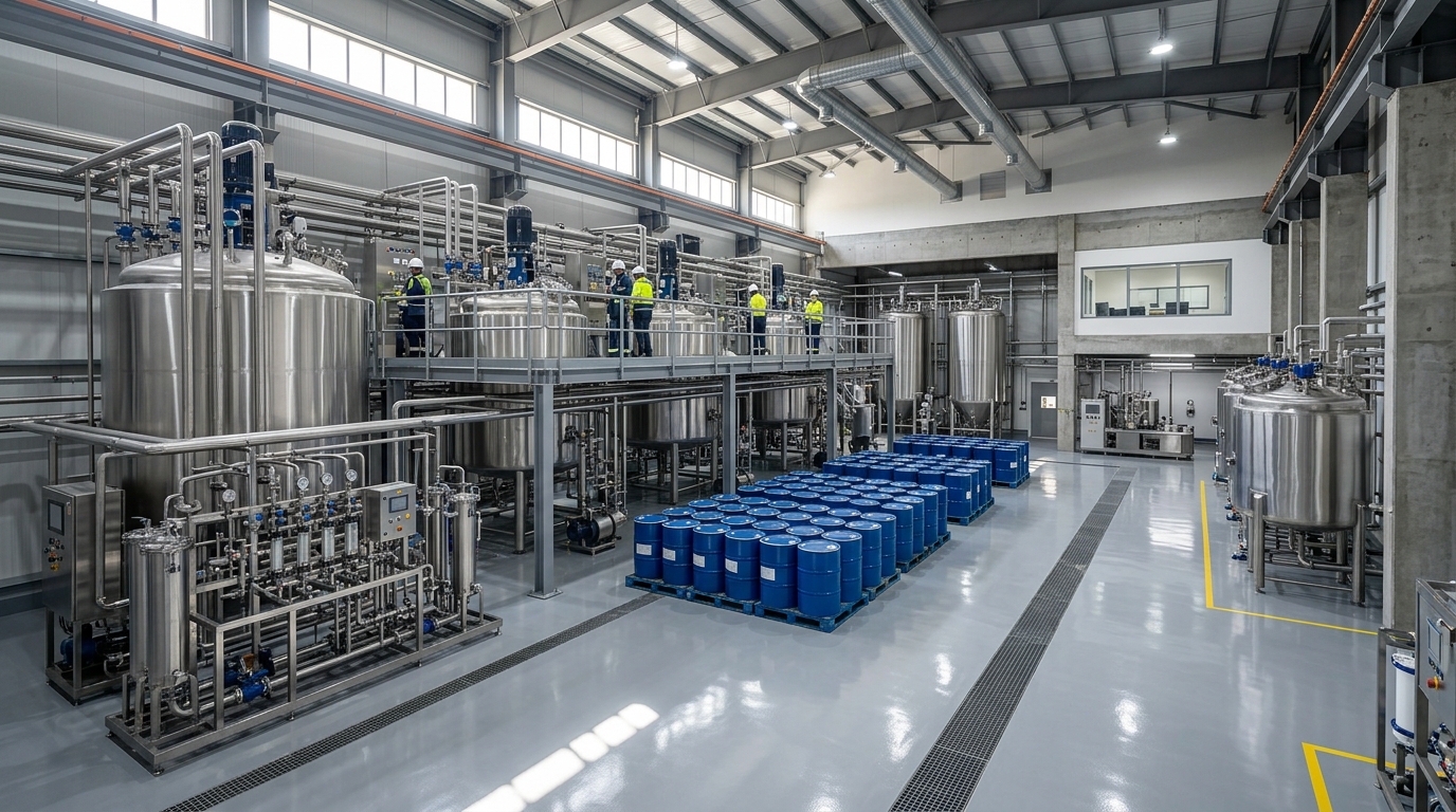 In-House Chemical Manufacturing and Stock in Fujairah