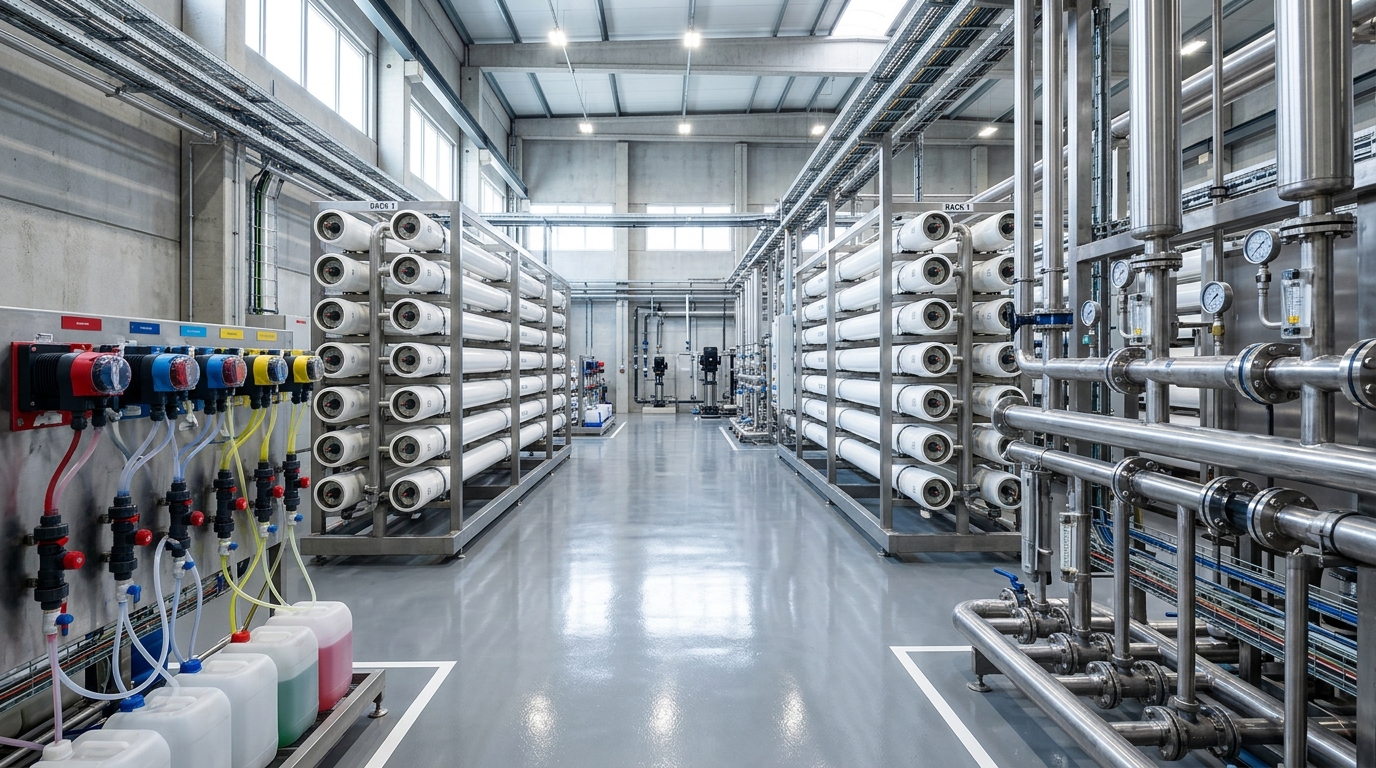 Water Treatment and Reverse Osmosis Plant