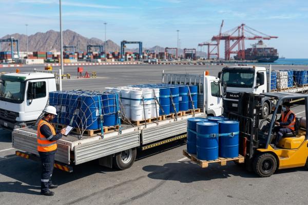How to clean Green Delayed Petcoke from Ship Hold
