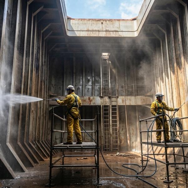 Ship Hold Cleaning
